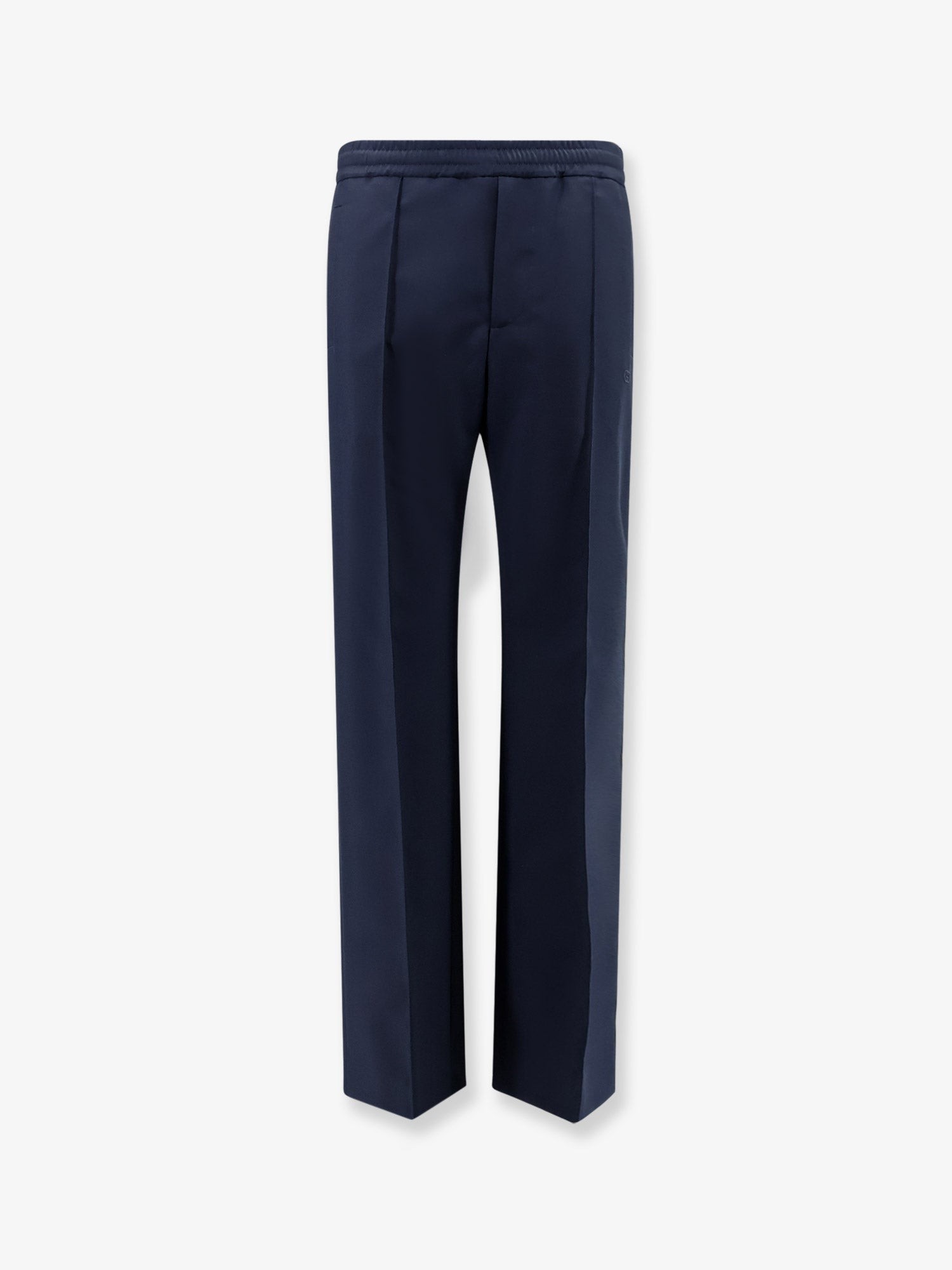 Refresh your wardrobe with the Gucci men's Technical Panama trousers in NIGHT SKY
