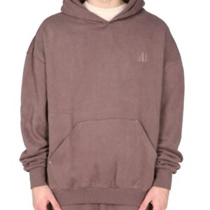 Discover the authentic MOUTY men's "TEXAS" SWEATSHIRT in Brown