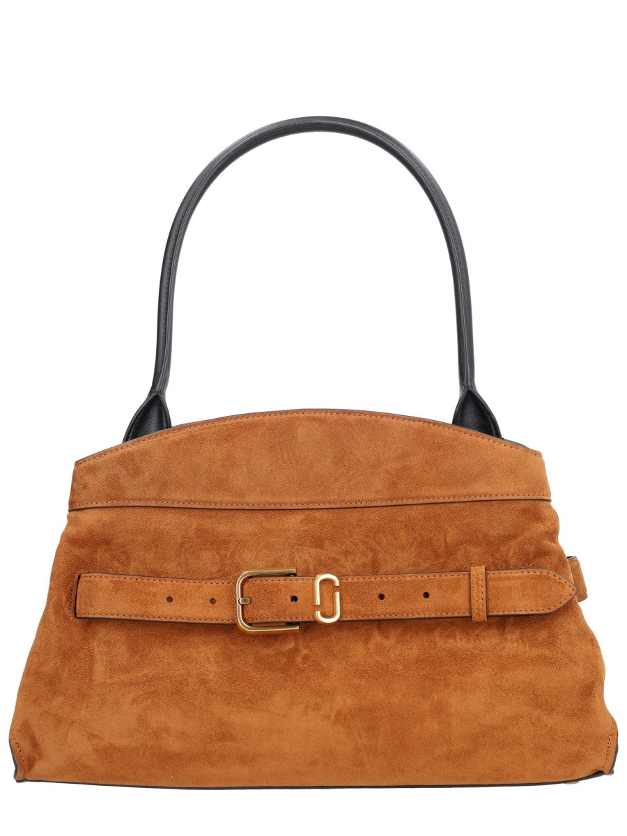 Explore the authentic Marc Jacobs women's "THE DAKOTA SATCHEL" BAG in BUFF