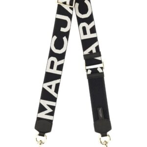 Explore the authentic Marc Jacobs women's THE LOGO SHOULDER STRAP in Black
