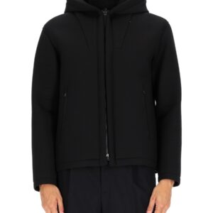 Explore the authentic Herno men's THREE-LAYER WATER-REPELLENT JACKET in Black