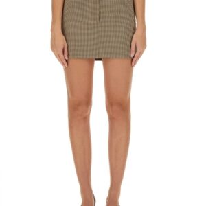 Discover the authentic Sportmax women's "THROTTLE" SKIRT in beige