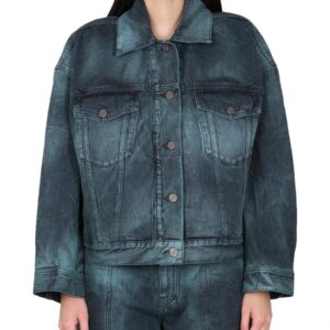 Discover the authentic stella mccartney women's TIE DYE JACKET in Blue
