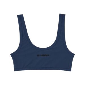 Discover the authentic JIL SANDER women's TOP BIKINI in Blue