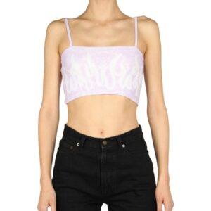 Refresh your wardrobe with the VISION OF SUPER women's TOP CROPPED in Lilac