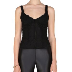 Discover the authentic Balenciaga women's TOP LINGERIE in Black