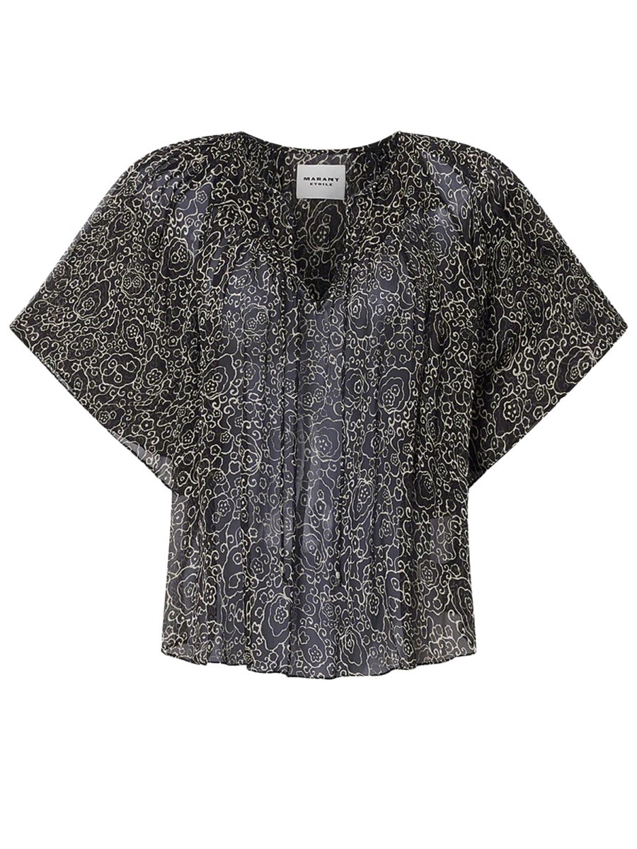Refresh your wardrobe with the MARANT ETOILE women's TOP "NESLYA" in Black
