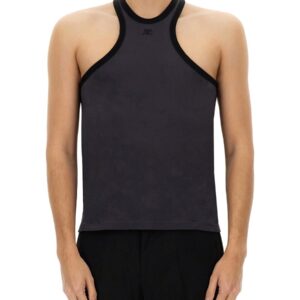 Discover the authentic COURREGES men's TOP "SCUBA" in Black