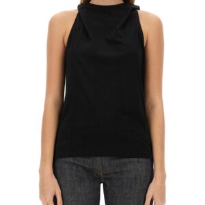 Discover the authentic COURREGES women's TOPS WITH LOGO in Black