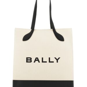 Discover the authentic Bally women's TOTE BAG BAR KEEP ON in White