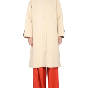 Refresh your wardrobe with the ALYSI women's TRADITIONAL COAT in beige