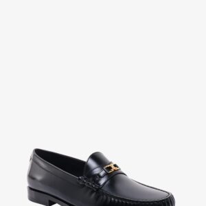 Discover the authentic Celine men's Triomphe 15 leather loafers in Black