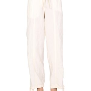 Explore the authentic JIL SANDER women's TROUSERS WITH DRAWSTRING in White