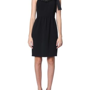 Refresh your wardrobe with the Boutique Moschino women's TUBINO DRESS in Black