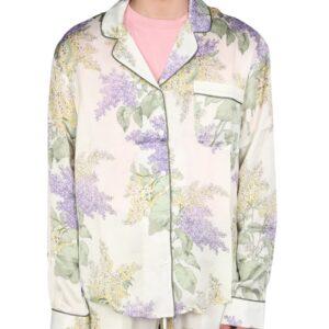 Elevate your look with the MOUTY men's "TULUM" PAJAMAS SHIRT in Grey