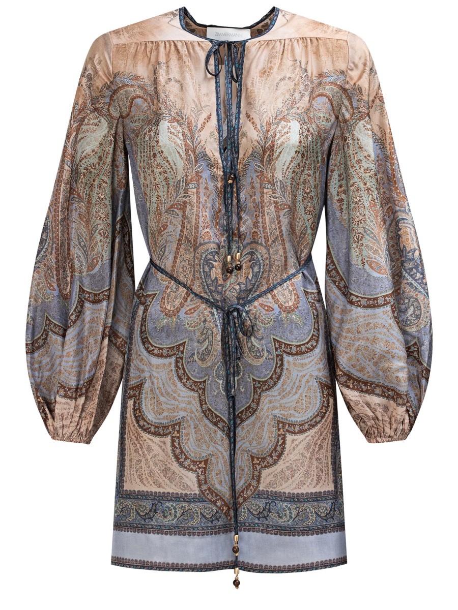 Explore the authentic ZIMMERMANN women's TUNIC "WONDERLUST" in MULTICOLOUR