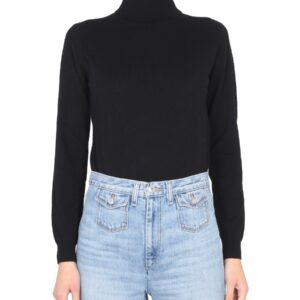 Discover the authentic Ballantyne women's TURTLENECK SHIRT in Black