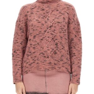 Discover the authentic MOSCHINO JEANS women's TURTLENECK SHIRT in Pink