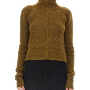 Discover the authentic RICK OWENS women's TURTLENECK SHIRT in White