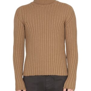 Discover the authentic TEN C men's TURTLENECK SWEATER in beige