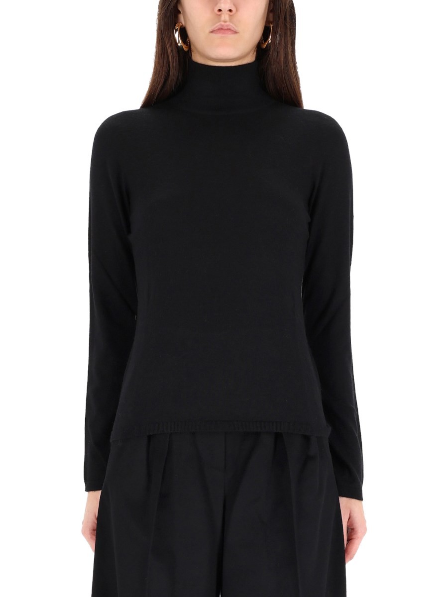 Explore the authentic Max Mara women's TURTLENECK SWEATER "MEANA" in Black