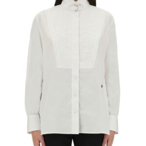 Refresh your wardrobe with the Alexander Mcqueen women's TUXEDO SHIRT in White