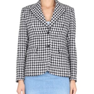Refresh your wardrobe with the Versace women's TWEED JACKET in MULTICOLOUR