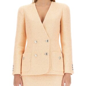 Discover the authentic ALESSANDRA RICH women's TWEED JACKET in Yellow