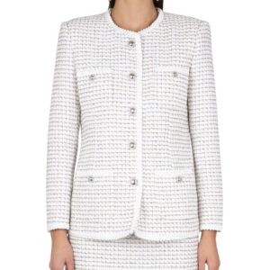 Discover the authentic ALESSANDRA RICH women's TWEED JACKET in White