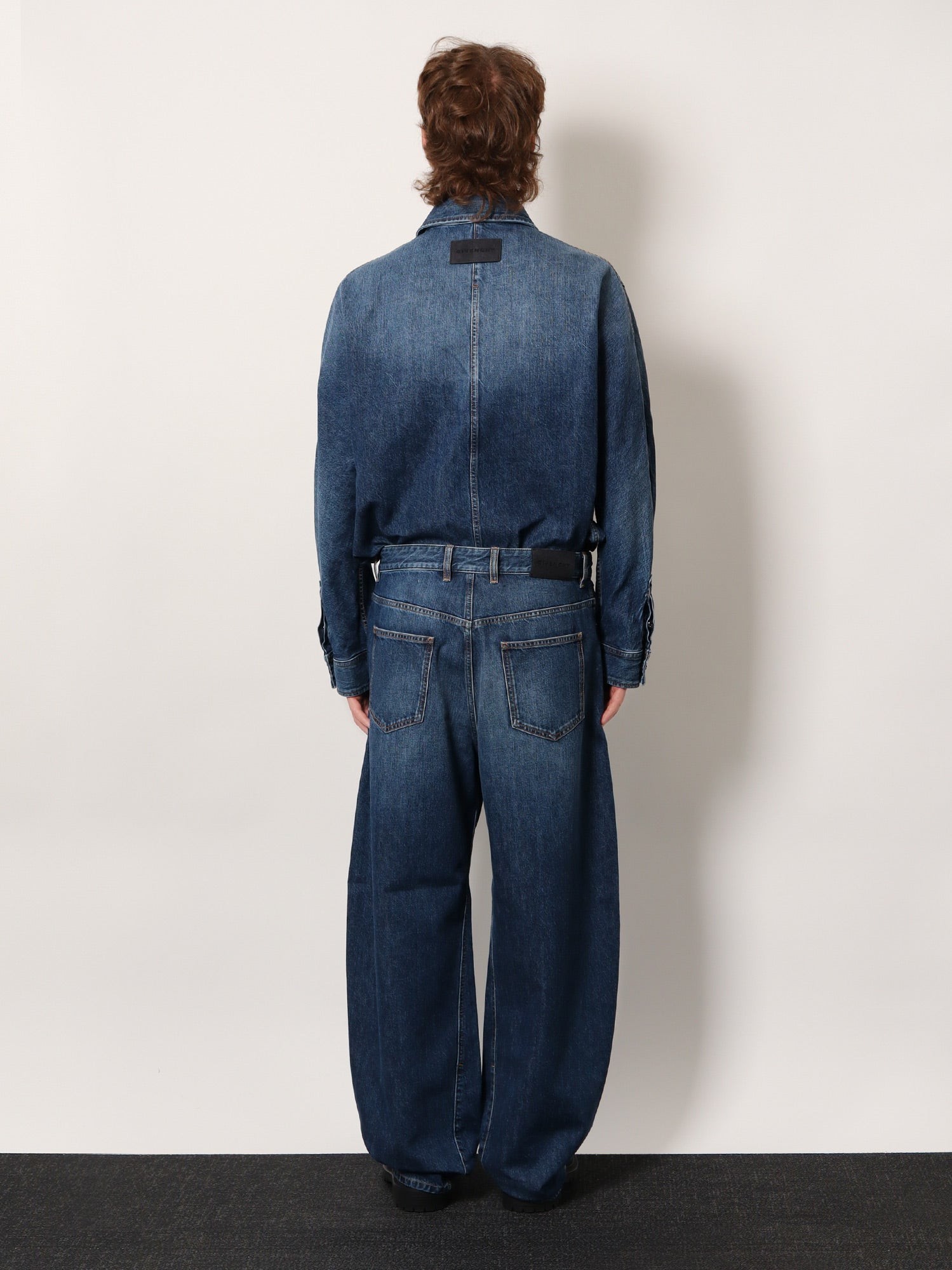 Twisted stone-washed denim jeans - Image 3