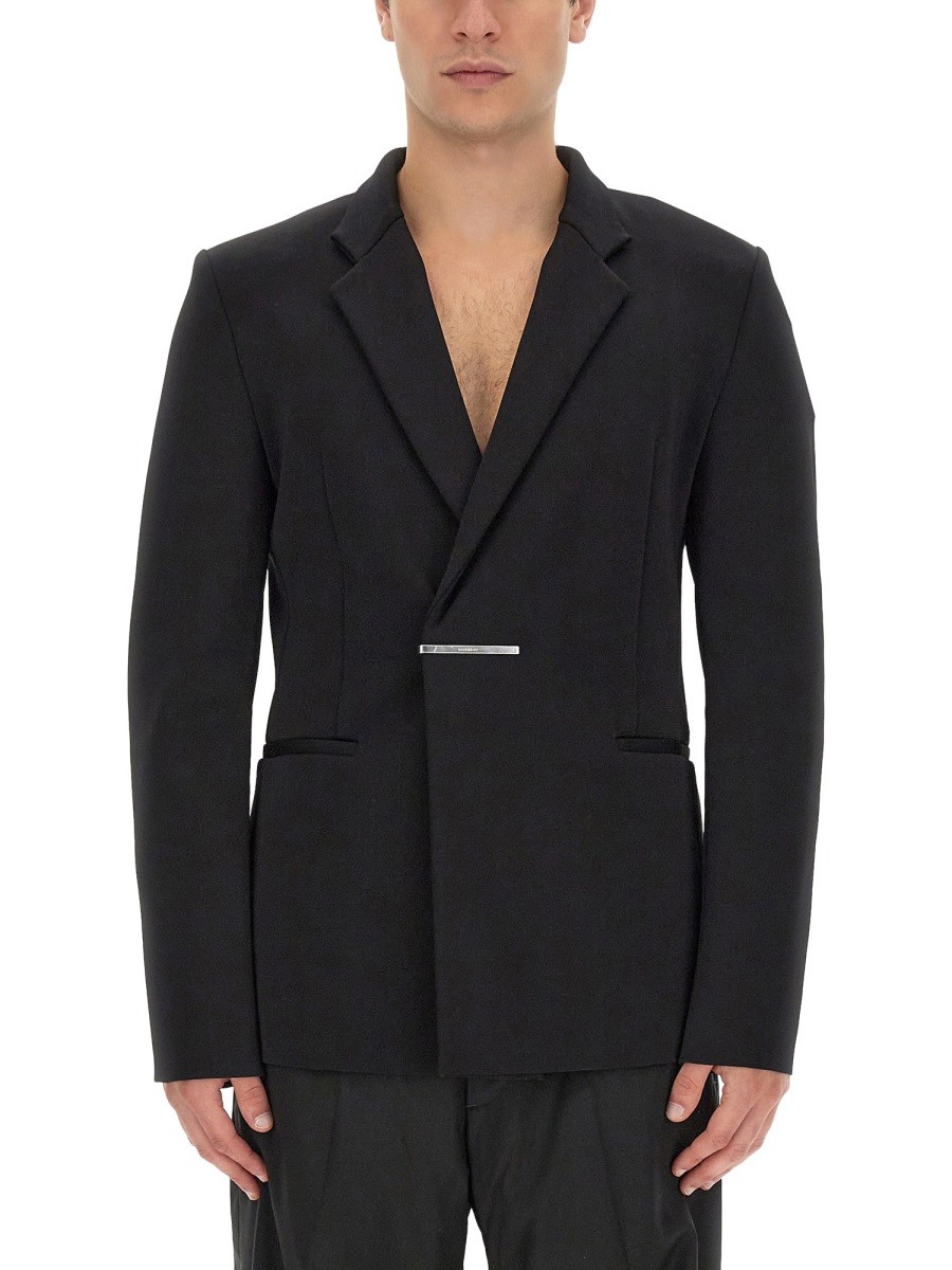 Discover the authentic Givenchy men's U-LOCK KNIT JACKET in Black