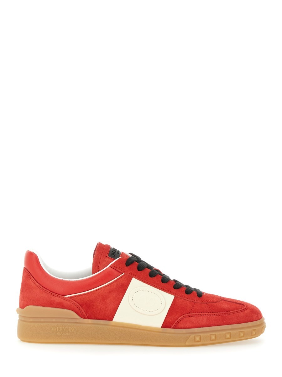 Explore the authentic Valentino Garavani men's "UPVILLAGE" SNEAKER in Red