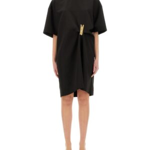 Refresh your wardrobe with the MOSCHINO JEANS women's "URBAN" DRESS in Black