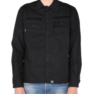 Discover the authentic ARKAIR men's "UTILITY" SHIRT in Black
