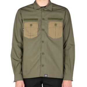 Discover the authentic ARKAIR men's "UTILITY" SHIRT in GREEN
