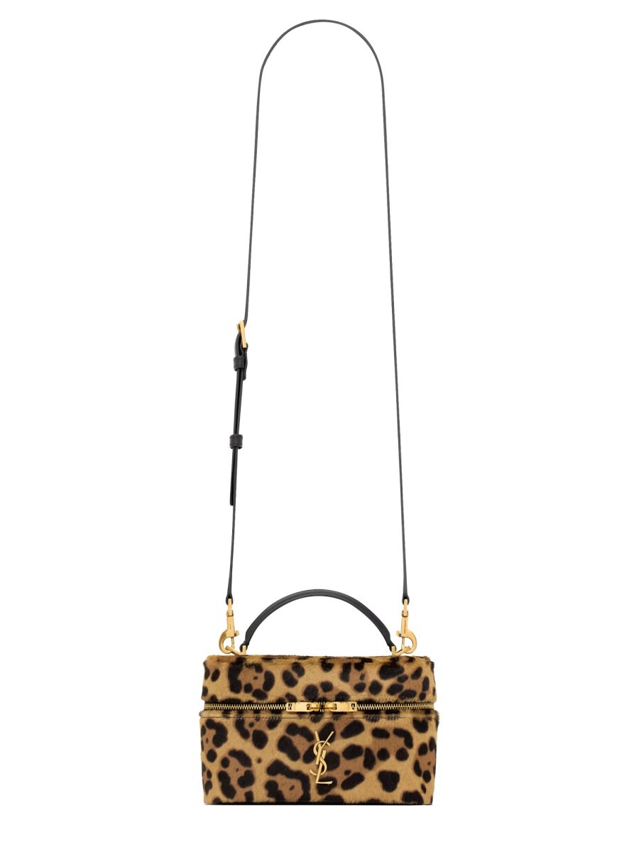 Explore the authentic Saint Laurent women's "VANITY GABY" BAG in ANIMALIER