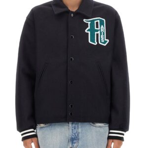 Discover the authentic ARIES men's VARSITY JACKET in Black