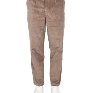 Refresh your wardrobe with the PS BY PAUL SMITH men's VELVET PANTS in beige