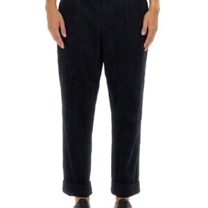 Explore the authentic ENGINEERED GARMENTS men's VELVET PANTS in Blue