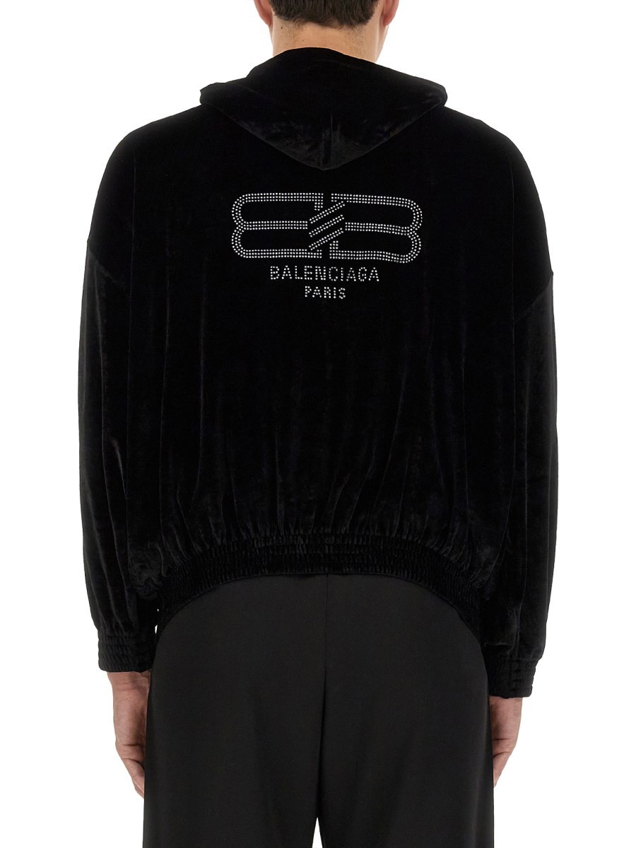 VELVET SWEATSHIRT - Image 3