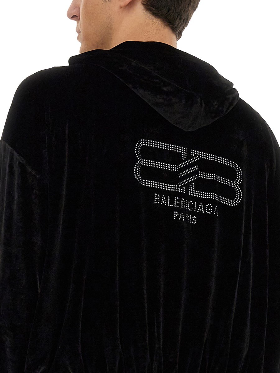 VELVET SWEATSHIRT - Image 4