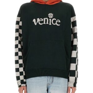 Discover the authentic ERL men's "VENICE" SWEATSHIRT in Black