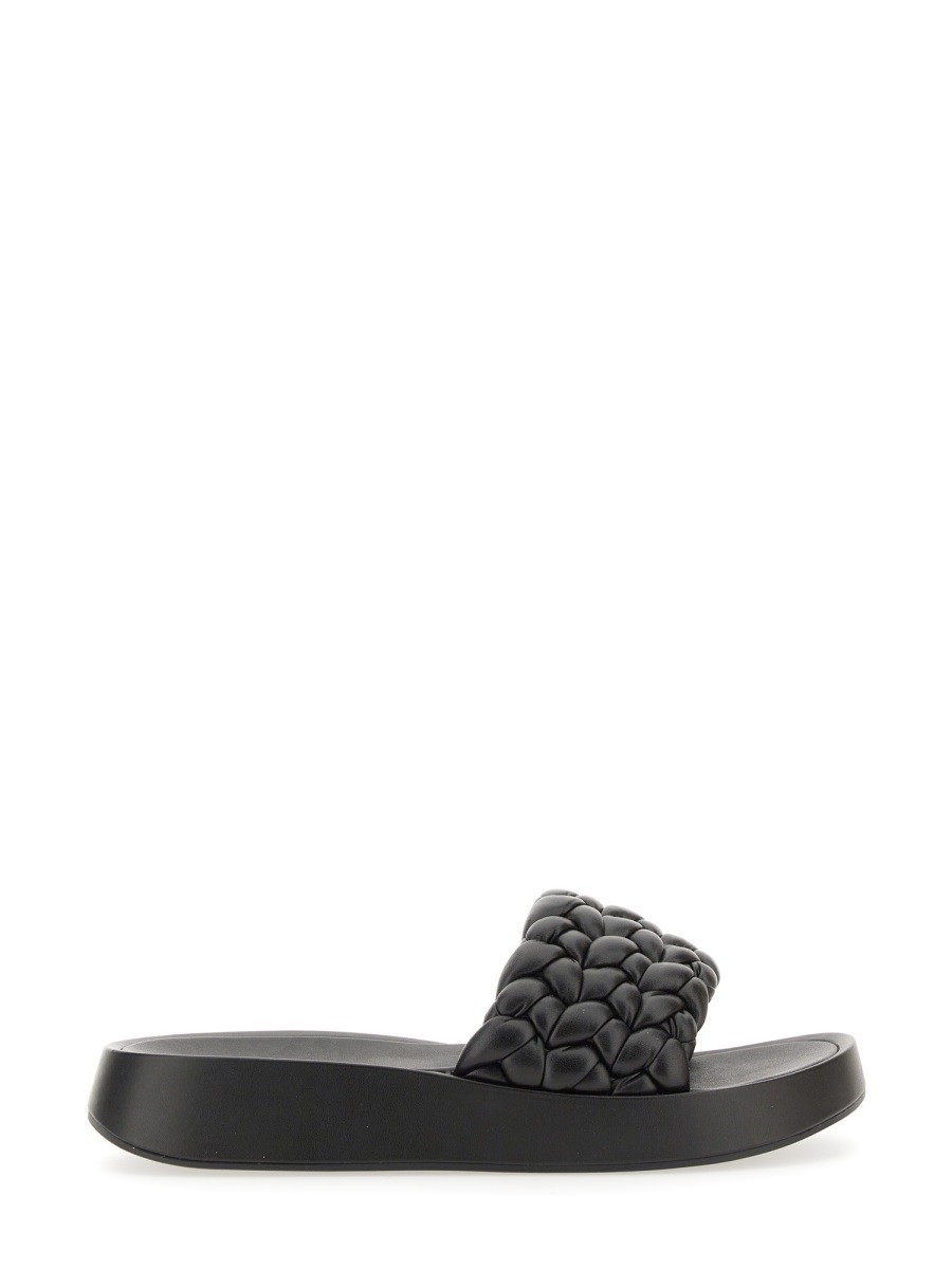 Elevate your look with the Ash women's VICTORIA SANDAL in Black