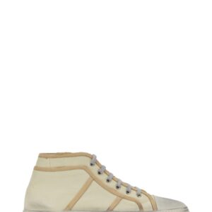 Explore the authentic Dolce & Gabbana men's VINTAGE MID TOP SNEAKER in beige