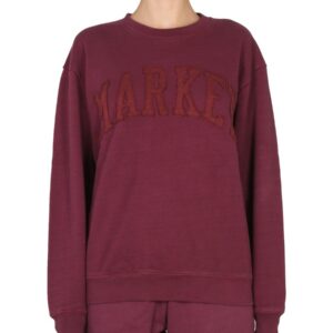 Discover the authentic MARKET unisex VINTAGE WASH SWEATSHIRT in Bordeaux