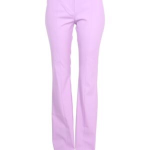 Discover the authentic PATOU women's VIRGIN WOOL PANTS in Lilac