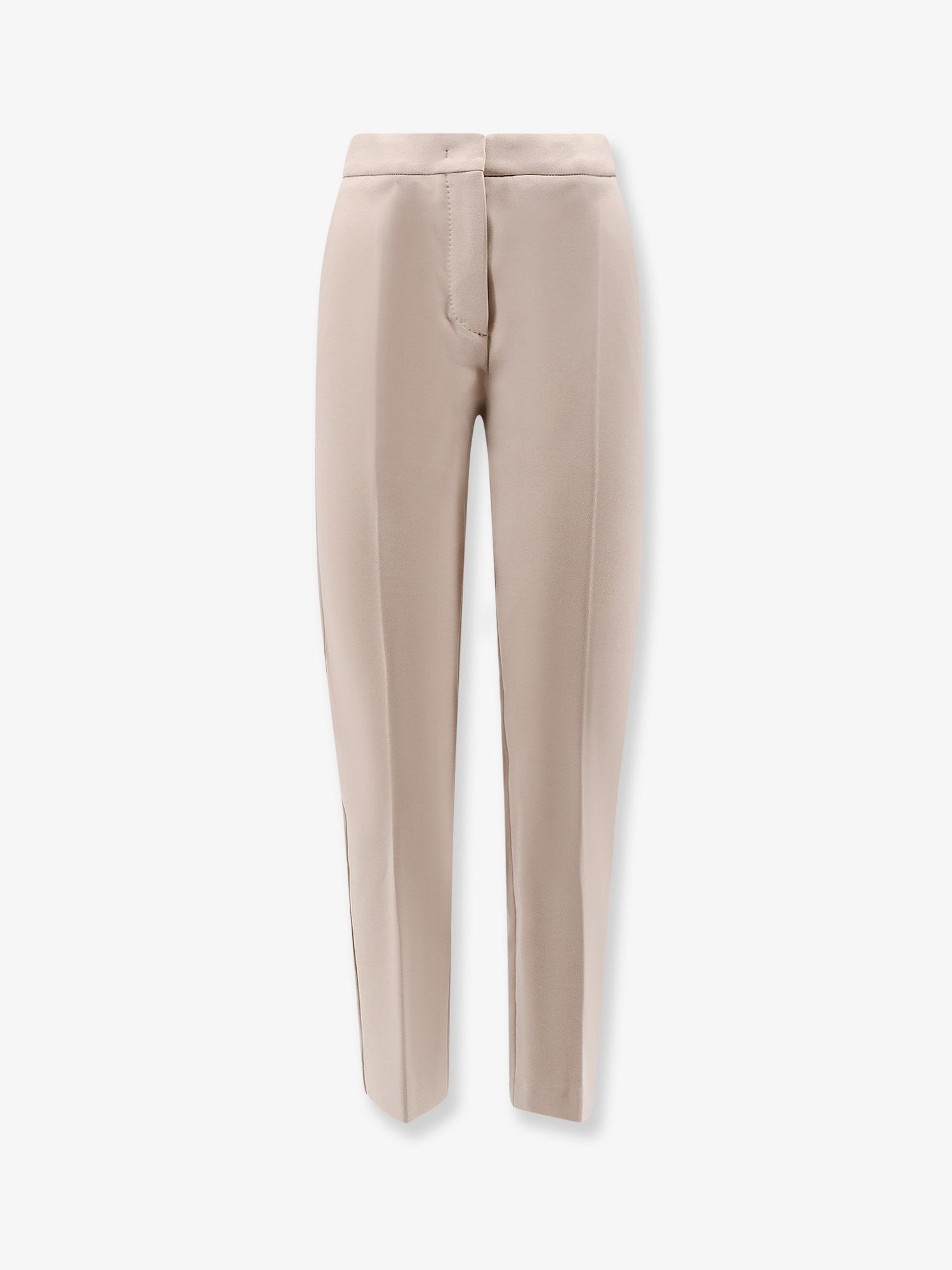 Discover the authentic Max Mara women's Viscose blend Pegno trousers in Sabbia