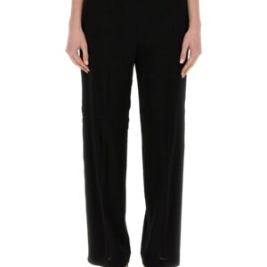 Refresh your wardrobe with the Fabiana Filippi women's VISCOSE PANTS in Black
