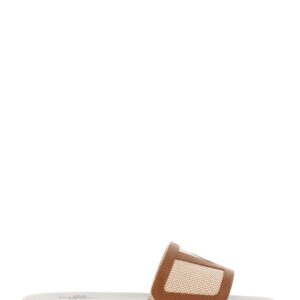 Explore the authentic Valentino Garavani men's "VIVA SUPERSTAR" SLIDE SANDAL in Brown