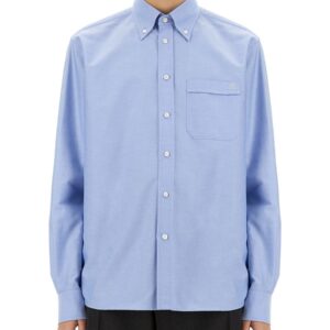 Explore the authentic Valentino men's "VLOGO SIGNATURE" SHIRT in Baby blue